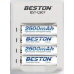 Beston 2700mAh Fast 4 Battery Charger