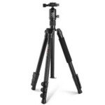 KINGJOY G555 61.5 in/ 156 cm Camera Tripod Monopod Kit, Lightweight Portable Tripod with 360°Panoramic Ball Head