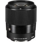 Sigma 30mm f/1.4 DC DN Contemporary Lens for Sony E