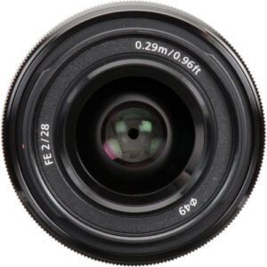 Sony FE 28mm f/2 Lens