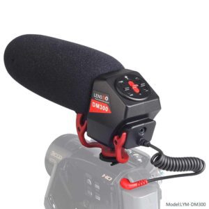 LensgoDMM2 Ultracompact Camera-Mount Shotgun Microphone