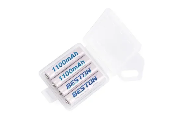 Beston Plastic box containing AA / AAA good standard