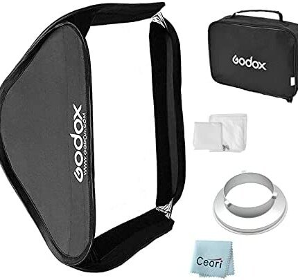 Softbox 80x120cm Rectangular Softbox with Bowens Mount Speedring and Bag By General