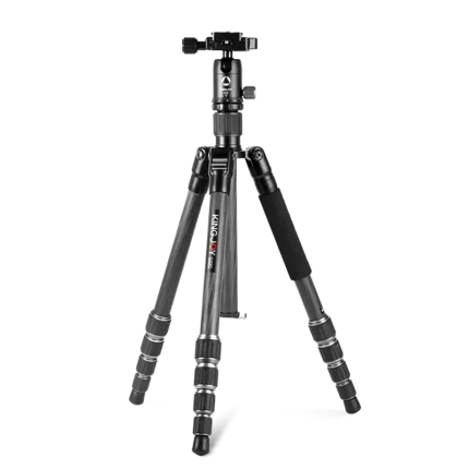 Kingjoy G22+G00 Compact aluminum alloy tripod with Ball Head,professional tripod for DSLR camera