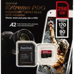 Sandisk Extreme Pro microSDXC 256GB Plus SD Adapter Plus Rescue Pro 170Mbps