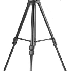 Kingjoy VT-1500 Adjustable Camera Video Tripod Legs Stand with Detachable Fluid Drag Pan Tilt Head