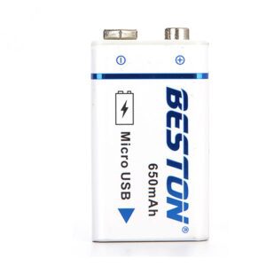 Beston Rechargeable Battery 9V 250mAh 1Pcs