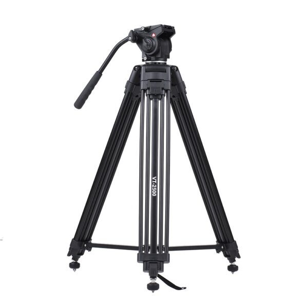 Kingjoy VT-2500+VT3510 Tripod with 360° Fluid Damping Head