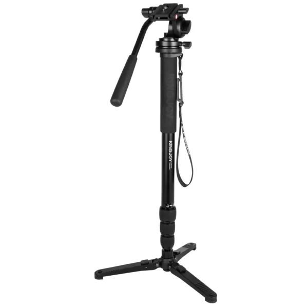 KINGJOY MP3008F+VT-1510 Professional Camera Monopod Kit, Aluminum Video Monopods