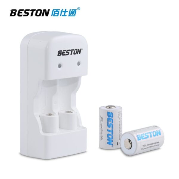 Beston Battery Charger CD-643 Kit For CR123 Rechargeable Battery