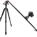 KINGJOY VM-100 100cm Aluminum DSLR Camera Slider easy operate with Basic Tools load Capacity of 11lbs for Video Moving Shooting