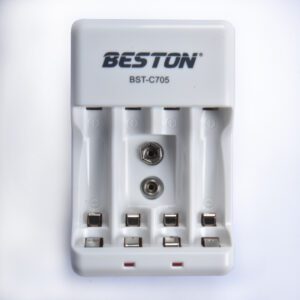 Beston High performance C705 multiple 4 Bay 9V AAA AA fast rechargeable battery charger for Europe