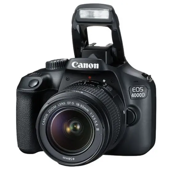 Canon EOS 4000D [ Kit 18-55 lll] BLACK