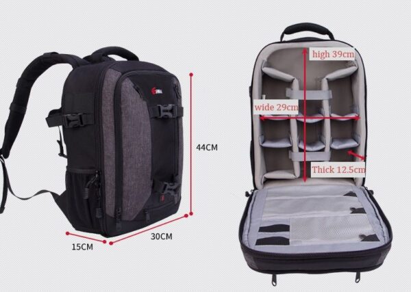 Eirmai EMB-DR311B CAMERA BACKPACK