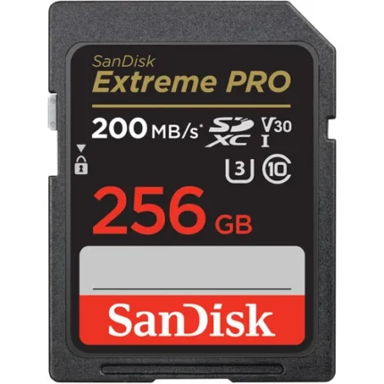 SanDisk 256GB Extreme Pro 200MB/s SDXC Memory Card at CameraTK Egypt