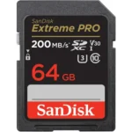 SanDisk 64GB Extreme Pro 200MB/s SDXC Memory Card at CameraTK Egypt