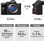Sony a7 IV Body Mirrorless Camera