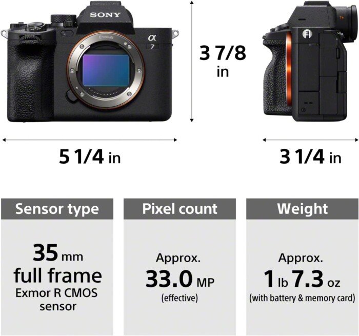 Sony a7 IV Body Mirrorless Camera