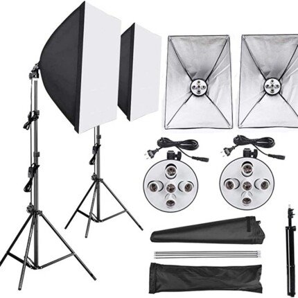 KIT VIDEO 5 SOCKET SOFTBOX