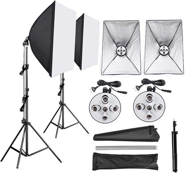 KIT VIDEO 5 SOCKET SOFTBOX