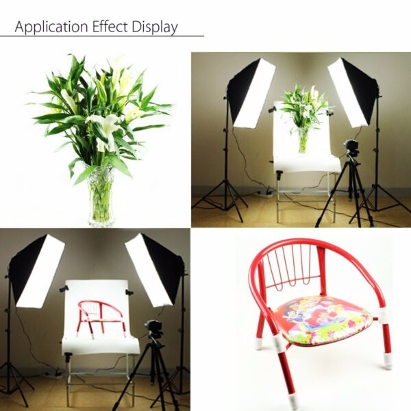 Kit Video 4 Socket Softbox