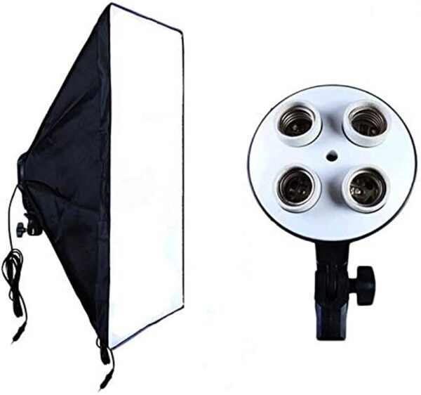Kit Video 4 Socket Softbox