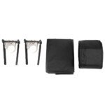 Nanlite Fabric Barndoors and Grid for PavoTube 30C - Image 5