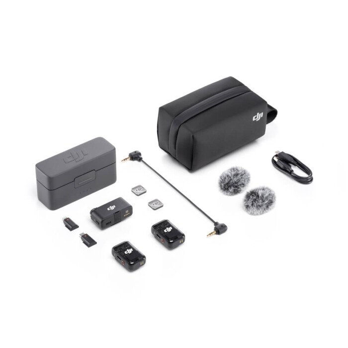 DJI Mic 2 2-Person Compact Digital Wireless Microphone System/ Recorder for Camera &amp; Smartphone (2.4 GHz) - Image 9
