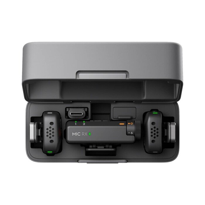 DJI Mic Mini 2-Person Compact Wireless Microphone System for Camera &amp; Smartphone (2.4 GHz) - Image 2