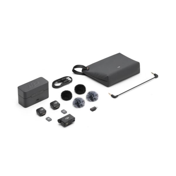 DJI Mic Mini 2-Person Compact Wireless Microphone System for Camera & Smartphone (2.4 GHz) - Image 5