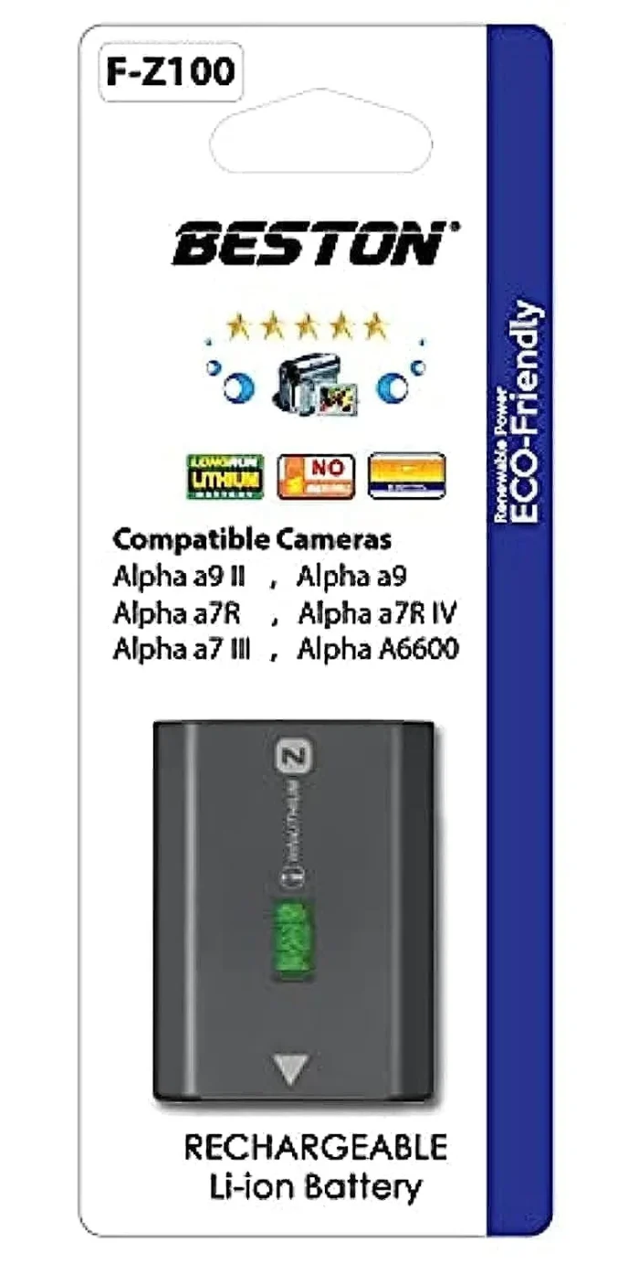 BESTON NP-FZ100 2280mAh battery specifications