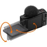 Sony ZV-1F Vlogging Camera (Black) - Image 9