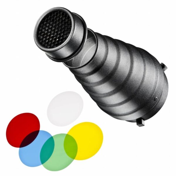 General Metal Snoot Bowens Mount For Digital Camera - Black
