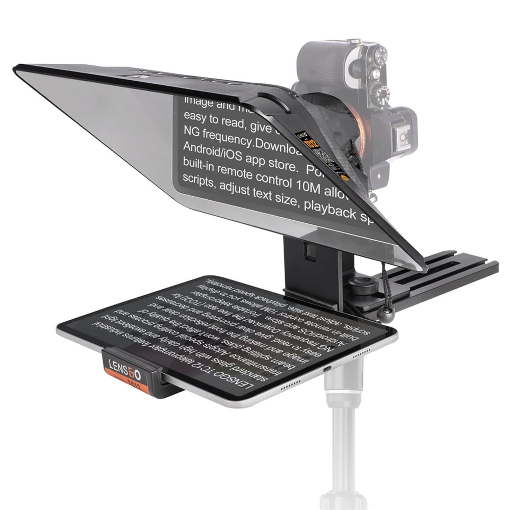 LENSGO TC12 Portable Teleprompter 12.9