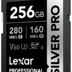 Lexar 256 GB Professional Silver Pro SDXC UHS-II Card