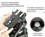 Weifeng WF 717 71"/ 1.89m Professional Video DV Camera Tripod - Image 2