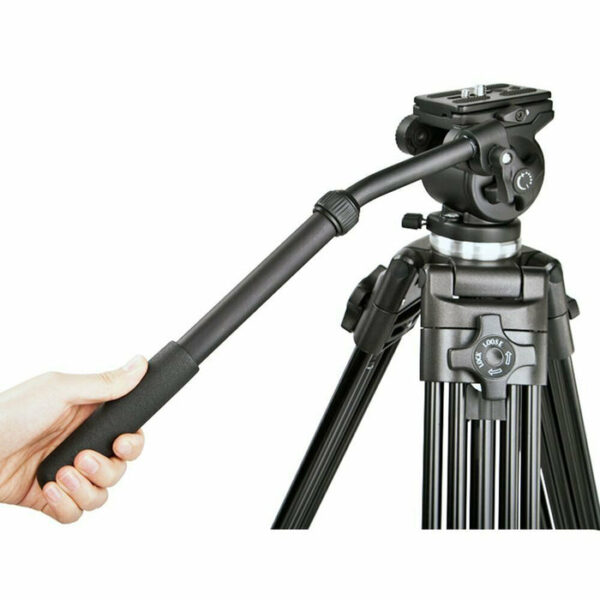 Weifeng WF 717 71" /1.89m Professional Video DV Camera Tripod - Image 8