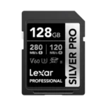 Lexar 128 GB Professional Silver Pro SDXC UHS-II Card - Image 3