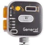 Unbranded General Led6RGB Video Led Light 18W 2500K-9900K