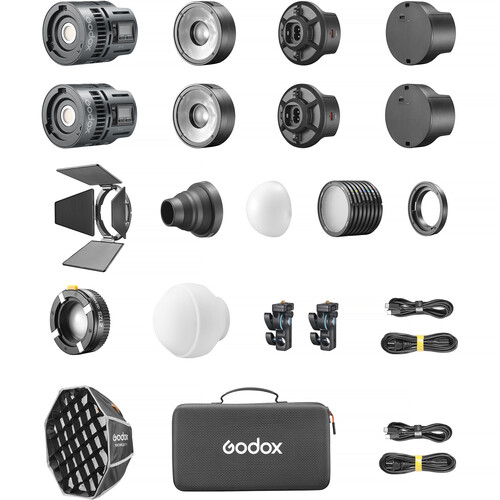 Godox RS60Bi Bi-Color LED Monolight 2K - Image 5