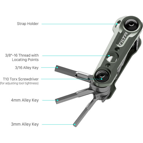 Tilta Multifunctional Mini Tool Kit (Black) TA-MMT-B - Image 5