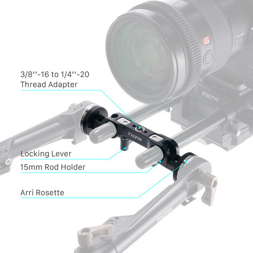 Tilta 15mm LWS Dual-Rosette Adapter - Image 5