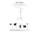 Professional C-Stand with Boom Arm k-1f - Image 6