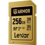 Lexar 256GB ARMOR GOLD UHS-II SDXC Memory Card - Image 3