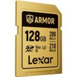 Lexar 128GB ARMOR GOLD UHS-II SDXC Memory Card - Image 2