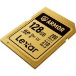 Lexar 128GB ARMOR GOLD UHS-II SDXC Memory Card - Image 4