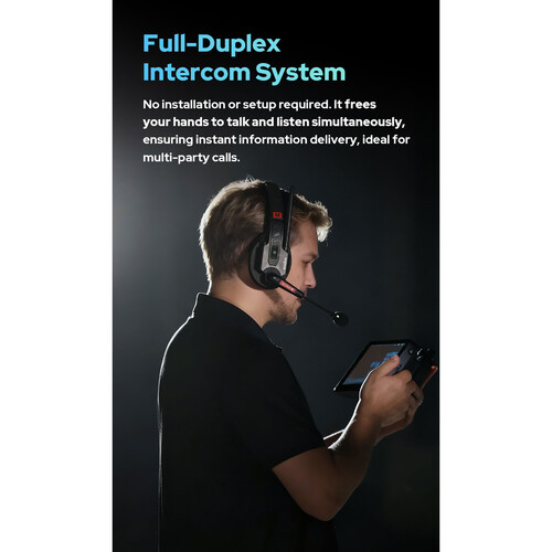 Godox SkyTalk Air 5S 5-Person Full-Duplex Wireless Intercom Headset System (2.4 GHz) - Image 5