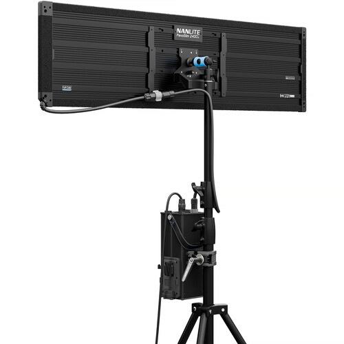 Nanlite PavoSlim 240CL RGB LED Panel with Pop-Up Softbox - Image 2