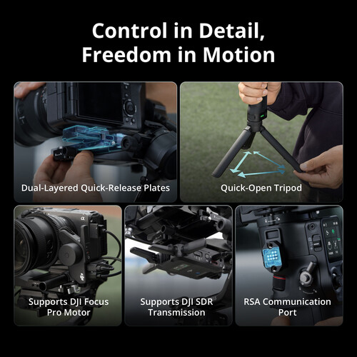 DJI RS 5 Gimbal Stabilizer Combo - Image 7