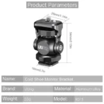 Ulanzi UURig R015 Cold Shoe Monitor Mount - Image 3